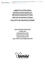 Bimar VP42T Folleto De Instrucciones