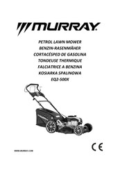 Murray EQ2-500X Manual Del Usuario Y Tarjeta De Garantía