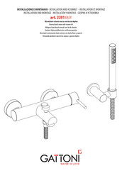 GATTONI EASY 2201 Instalación Y Montaje