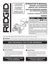 RIDGID RD80955 Manual Del Operador