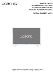 Oceanic OCEALED320316W3 Manual De Instrucciones