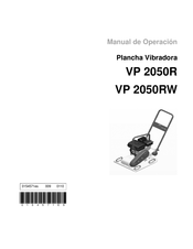 Wacker Neuson VP 2050R Manual De Operación