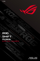 Asus ROG SWIFT PG38UQ Guia Del Usuario