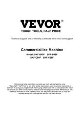 VEVOR SKF-C55 Manual De Instrucciones