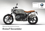 BMW Motorrad R nineT Scrambler 2016 Manual De Instrucciones