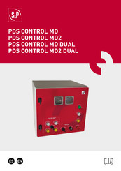 S&P PDS CONTROL MD2 T 2,2 Manual De Instrucciones