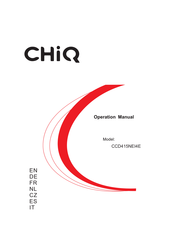 ChiQ CCD415NEI4E Manual Del Usuario