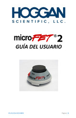 Hoggan Scientific microFET 2 Guia Del Usuario