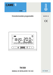 CAME TH/350 Manual De Instalación Y De Uso