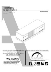 Ameriwood HOME 1900013COM Instrucciones De Montaje