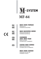 M-system MF-64 Instrucciones De Uso Consejos Para La Instalación