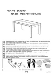 Gautier 090 Instrucciones De Montaje