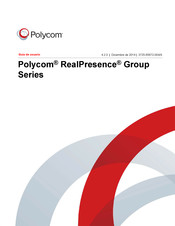 Polycom RealPresence Group Serie Guía De Usuario