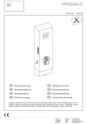 Pressalit Care R9013 Instrucciones De Montaje