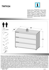 Forte TWTK24 Instrucciones De Montaje