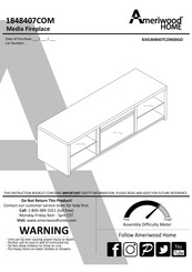 Ameriwood HOME 1848407COM Instrucciones De Montaje