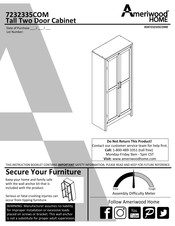 Ameriwood HOME 7232335COM Instrucciones De Montaje