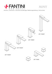 Fantini Rubinetti MINT F340WA Instrucciones