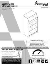 Ameriwood HOME 3312015COM Instrucciones De Montaje