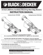 Black and Decker SPCM1936 Manual De Instrucciones