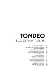 TONDEO ECO CERAMIC PLUS Instrucciones De Servicio