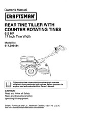 Craftsman 917.293484 Manual Del Usuario