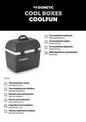 Dometic COOLFUN CR18 Instrucciones De Uso