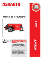 Rauch AXENT 100.1 Manual De Instrucciones