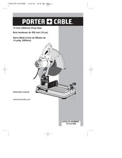 Porter Cable PC14CTSW Manual De Instrucciones