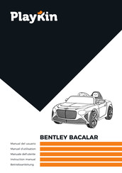 PLAYKIN BENTLEY BACALAR 1300005 Manual Del Usuario