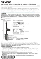 Siemens SINAMICS Smart Adapter Instrucciones De Servicio