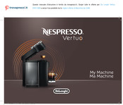 DeLonghi Nespresso Vertuo ENV135B Manual Del Usuario