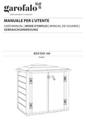 garofalo BOX EVO 100 V50.08.004 Manual De Usuario