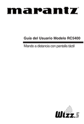 Marantz RC5400 Manual Del Usuario