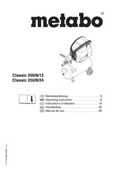 Metabo Classic 250/8/24 Manual De Uso