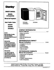 Danby DCR34BL Manual Del Propietário