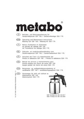 Metabo 090 105 4517 Manual De Servicio Y Mantenimiento