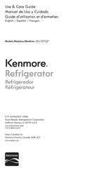 Kenmore 253.70722 Serie Manual De Uso Y Cuidado