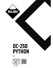 Rubi DC-250 Manual Del Usuario