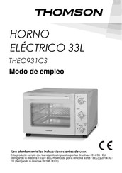 THOMSON THEO931CS Modo De Empleo