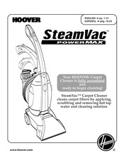 Hoover SteamVac PowerMax Manual Del Usuario