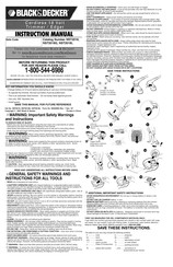 Black and Decker NST2018 Manual De Instrucciones
