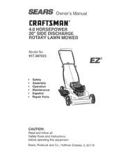 Craftsman EZ3 917.387023 Manual Del Propietário