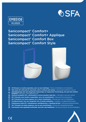 SFA Sanicompact Comfort Style Manual Del Usuario