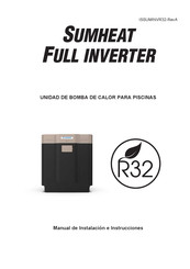 Hayward SUMHEAT HP5251ET3 Manual De Instalación E Instrucciones