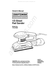 Craftsman professional 172.27696 Manual Del Propietário