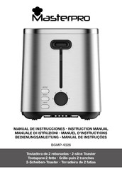 Masterpro BGMP-9326 Manual De Instrucciones