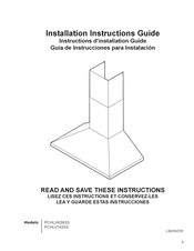 LuxeAir PCHLV142SS Guía De Instrucciones Para Instalación