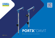 REID LIFTING PORTX DAVIT PTXDR800-24 Guía De Ensamblaje