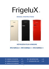 Frigelux RF218RNA++ Manual De Utilización